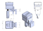 OceanSeaWave Pacific Pro R dimensions and mounting diagram
